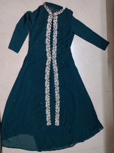 Dark Green Dress