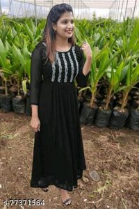 A line Gown dreses