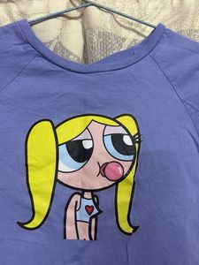 Powerpuff Girls Bubble Crop Top