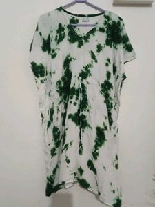 Green Tie-Dye kaftan cordSet