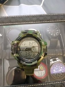 Camouflage Digital Sports Watch