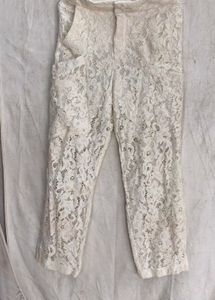 25116. Elegant Lace Pants