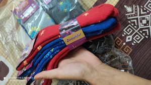 10 Pair Beautiful Design Combo Set Woman Socks🧦