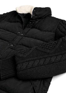 Stylish Black Puffer Jacket