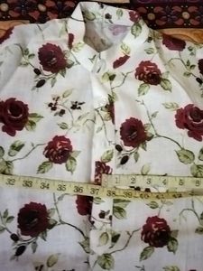 Floral Print Kurta