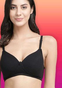 Comfortable Black Bra