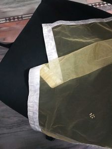 Yellow Embellished Dupatta