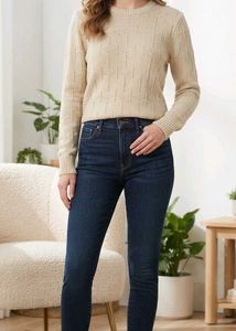 Ralph Lauren Cream Knit Sweater