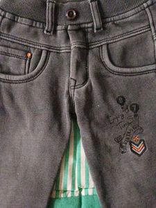 Cute Unisex Grey Jeans