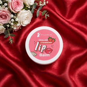 Pilgrim Squalane Lip Balm (Strawberry) for women &