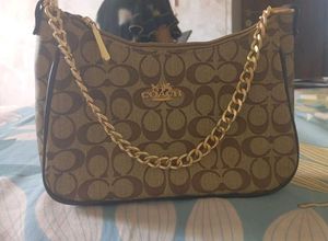 Coach Monogram Shoulder Bag