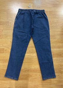 Women Denim Jeans with Drawstring