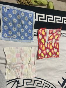 Set of 3 Cute Handkerchiefs