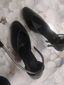 new Elegant Black Heels 4 inch pencil heel