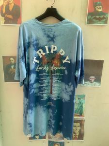 (T501) Trippy Spring Summer Tie-Dye Tee (Big size)