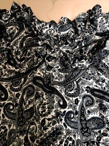 Black Beautiful Design Polyster Top