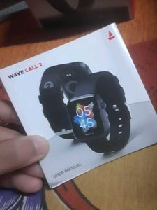 Boat Wave Call 2 Smartwatch &amp; charger