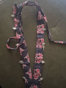 Floral Fabric Statement Necklace