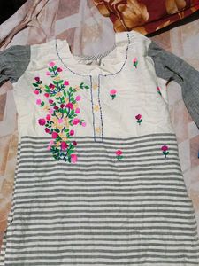 Embroidered Kurta