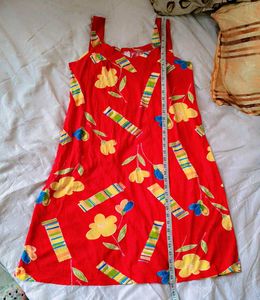 Very Amazing N Beautiful Floral Cotton Dress