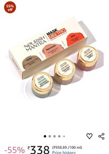 Nourish Mantra Mask Mini Trio