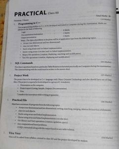 CBSE XII Computer Science Chapterwise Solved Paper