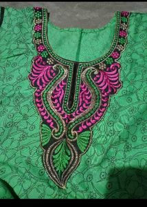 Beautiful Yellow and Green Kurtas