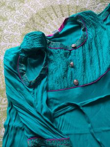 Elegant Teal Kurta Set