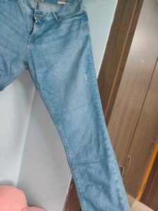 lee Cooper mild torn mid rise jeans