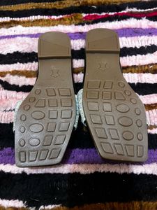 Evil Eye Embellished Slides