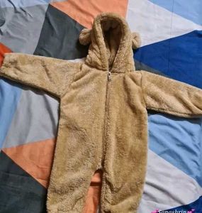 Cute Bear Onesie 0 to 7 months baby winterwear