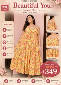 Marks & Spencer Yellow Floral Maxi Dress -