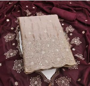 😱 Elegant Embroidered Kurta Set with Dupatta💕