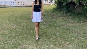 top and skirt