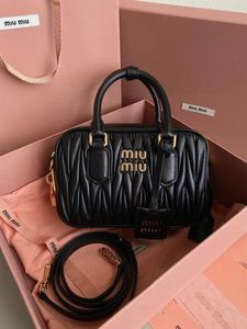 Black Quilted Leather Handb