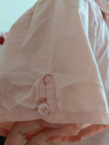Chic Pink Short Sleeve Blouse