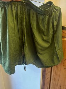 Stylish Olive Green short Pants