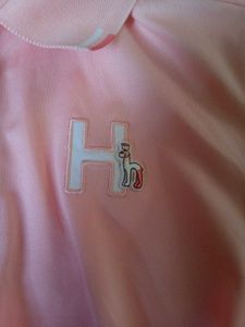 Under Armour Pink Polo Shirt