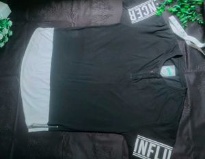 Stylish Men's Black T-Shirt