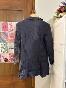 Chic Dark Grey Tunic Top