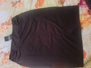 Shein Magenta pencil Skirt