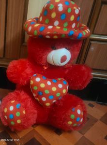 Soft Huggable Cap Teddy Bear 🧸