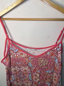 Boho Paisley Print Cami Top