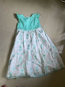 Cute Polka Dot & Floral Print Dress