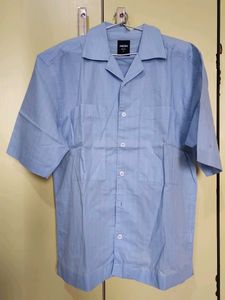 Light Blue Short Sleeve Shirt (Westside Bran