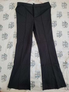 H&amp;M Classic Pinstripe Flare Pants