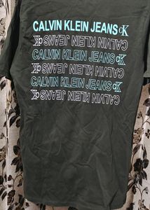 CK T SHIRT (OLIVE GREEN)