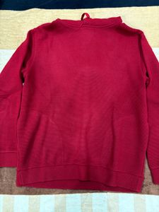 maroon Pullover