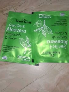 True Girls Green Tea &amp; Aloevera Peel-off Mask
