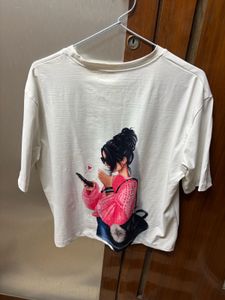 Cute Graphic Print T-Shirt